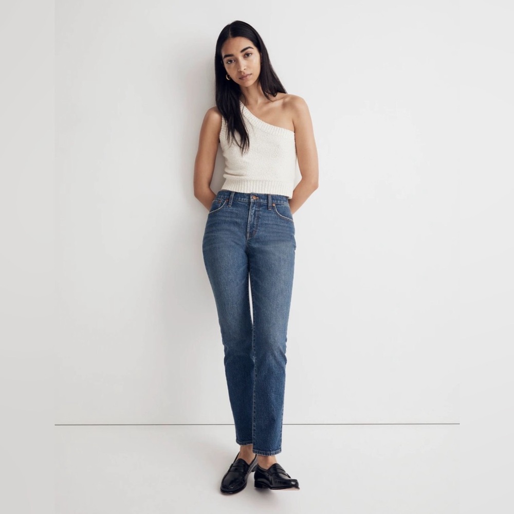 NWT Madewell The Mid-Rise Perfect Vintage Jeans (Corson Wash) SOLD OUT STYLE